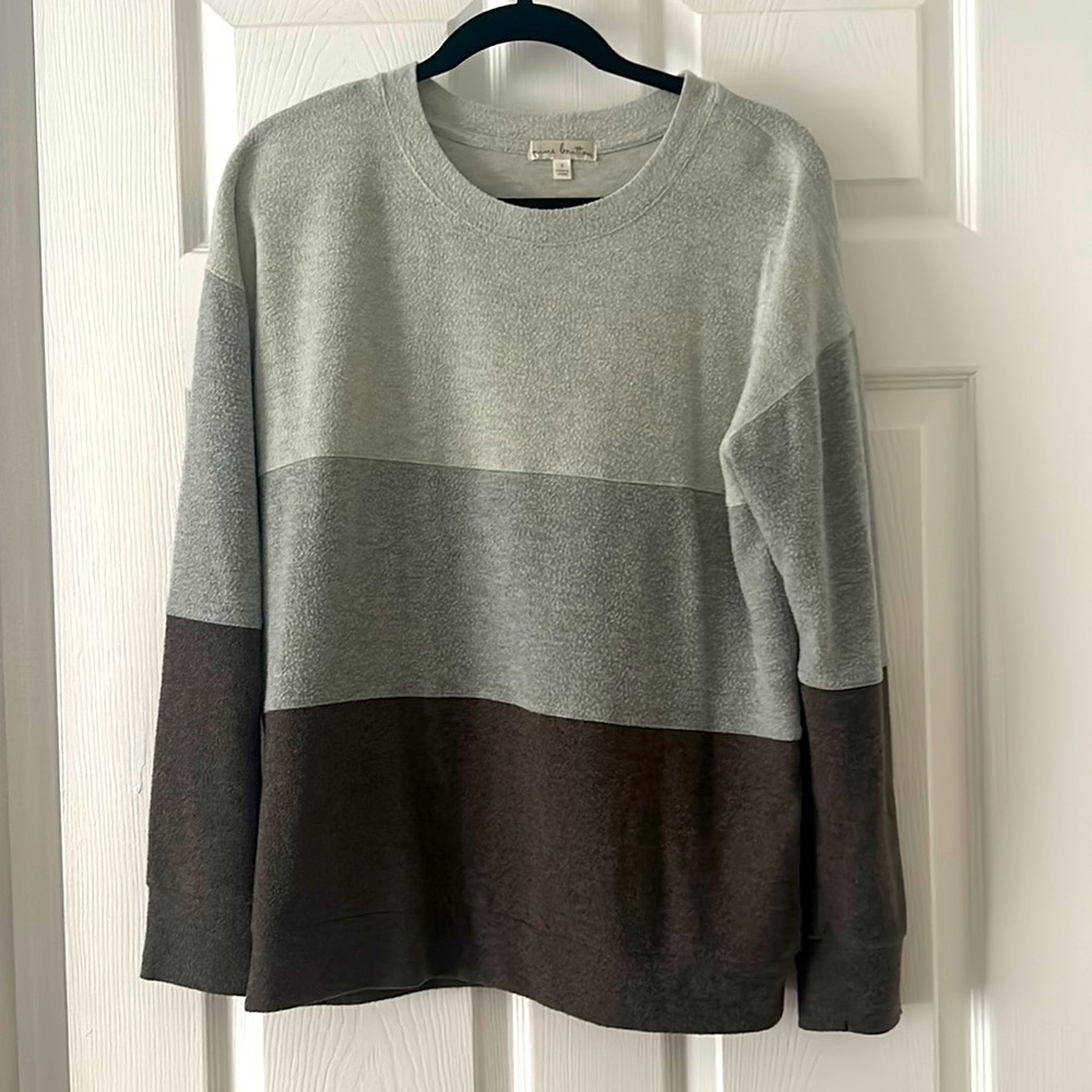 Nine Britton Gray Sweater